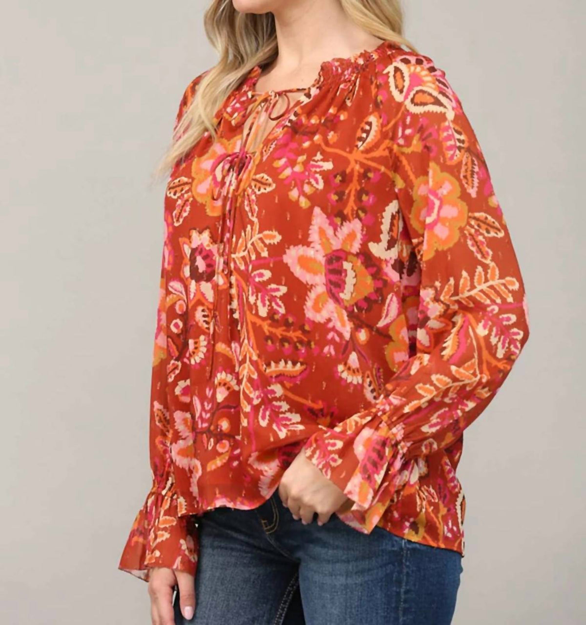 Fate - Odette Floral Blouse