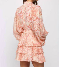 Fate - Paisley Printed Mini Dress