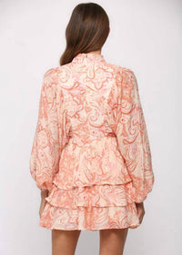 Fate - Paisley Printed Mini Dress
