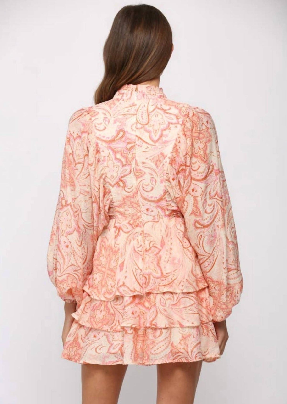 Fate - Paisley Printed Mini Dress