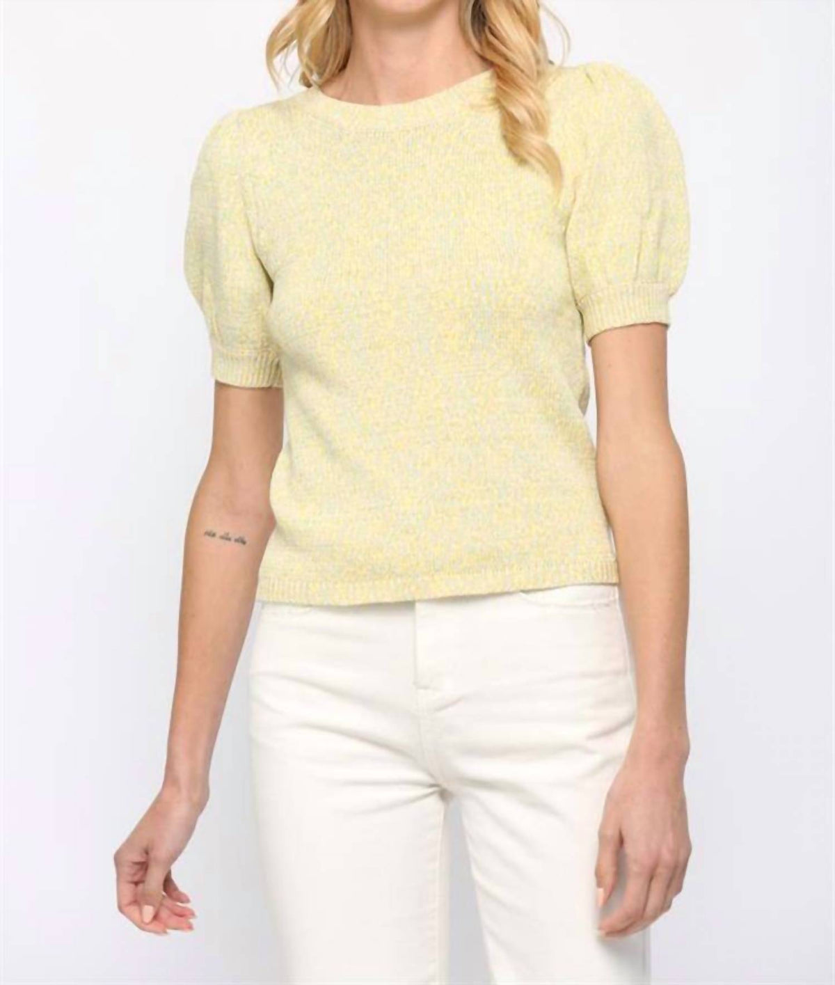 Fate - PUFF SLEEVE SWATER