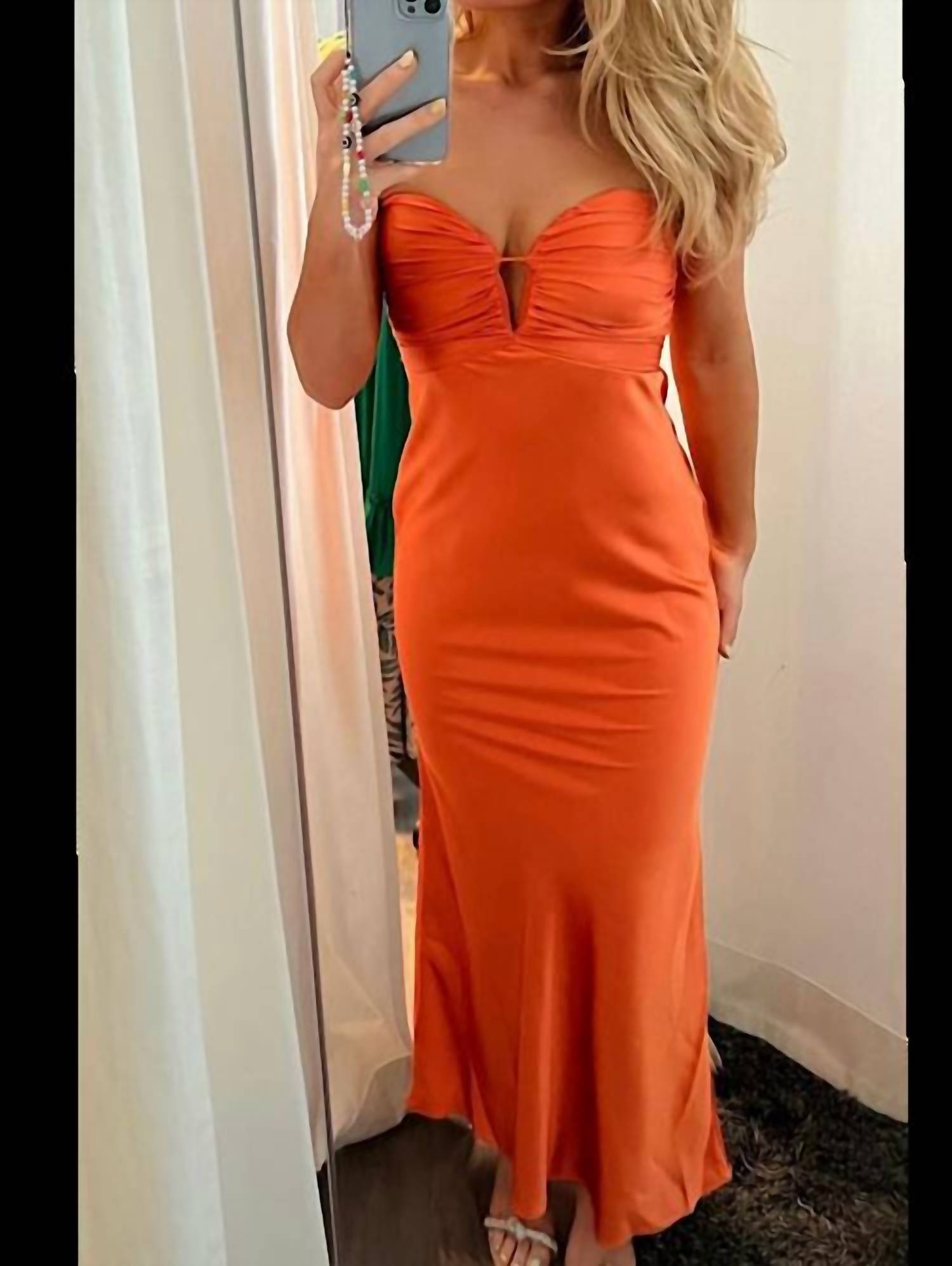 Fate - Return To Elegance Satin Dress - clothing - dresses - maxi