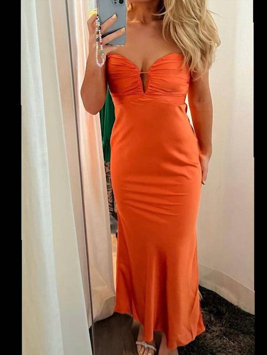 Fate - Return To Elegance Satin Dress - clothing - dresses - maxi