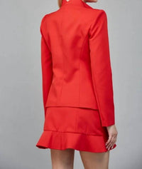Fate - Rufflene Structured Blazer