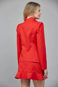 Fate - Rufflene Structured Blazer
