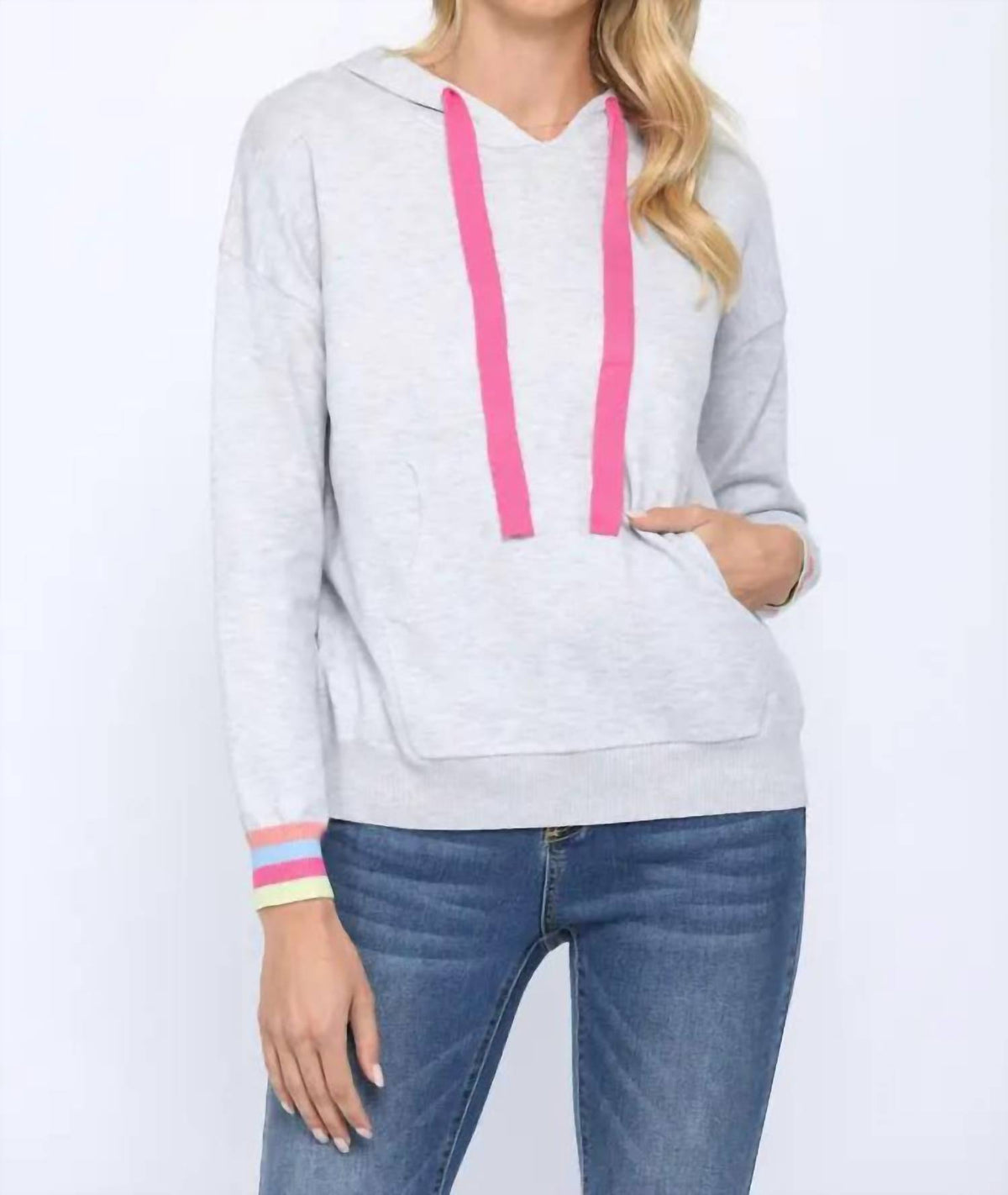 Fate - Sherbet Striped Hoodie
