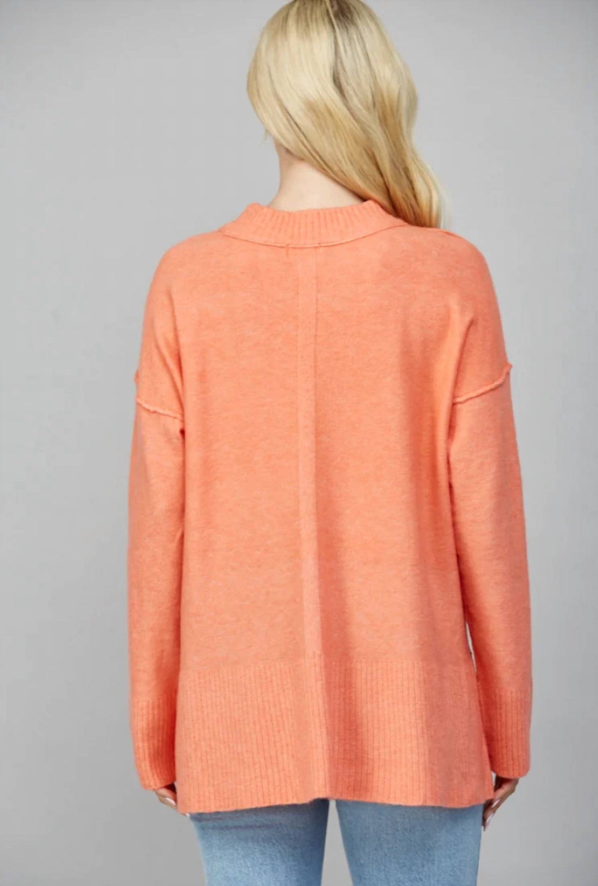 Fate - Side Slit Oversized Sweater