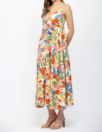 Fate - Spaghetti Strap Midi Dress