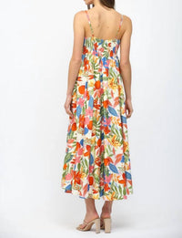 Fate - Spaghetti Strap Midi Dress