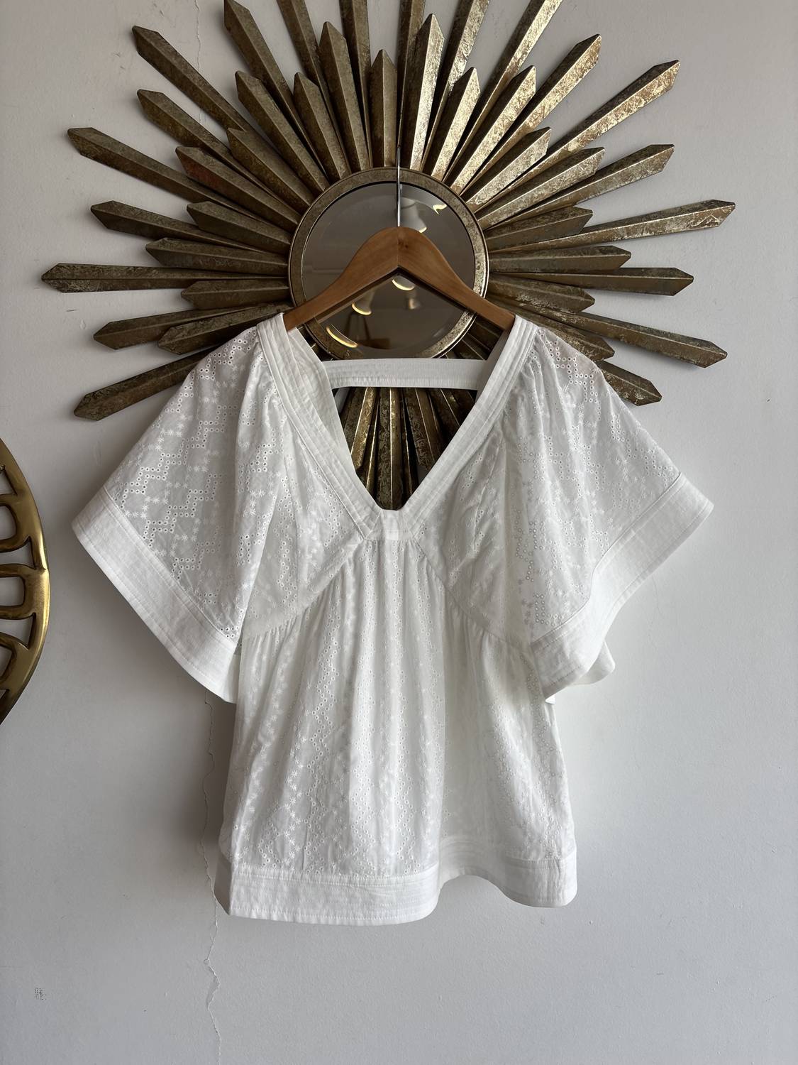 Fate - Stitch Eyelet Top