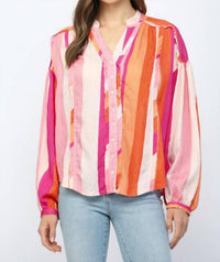 Fate - Sunset Button Down Top
