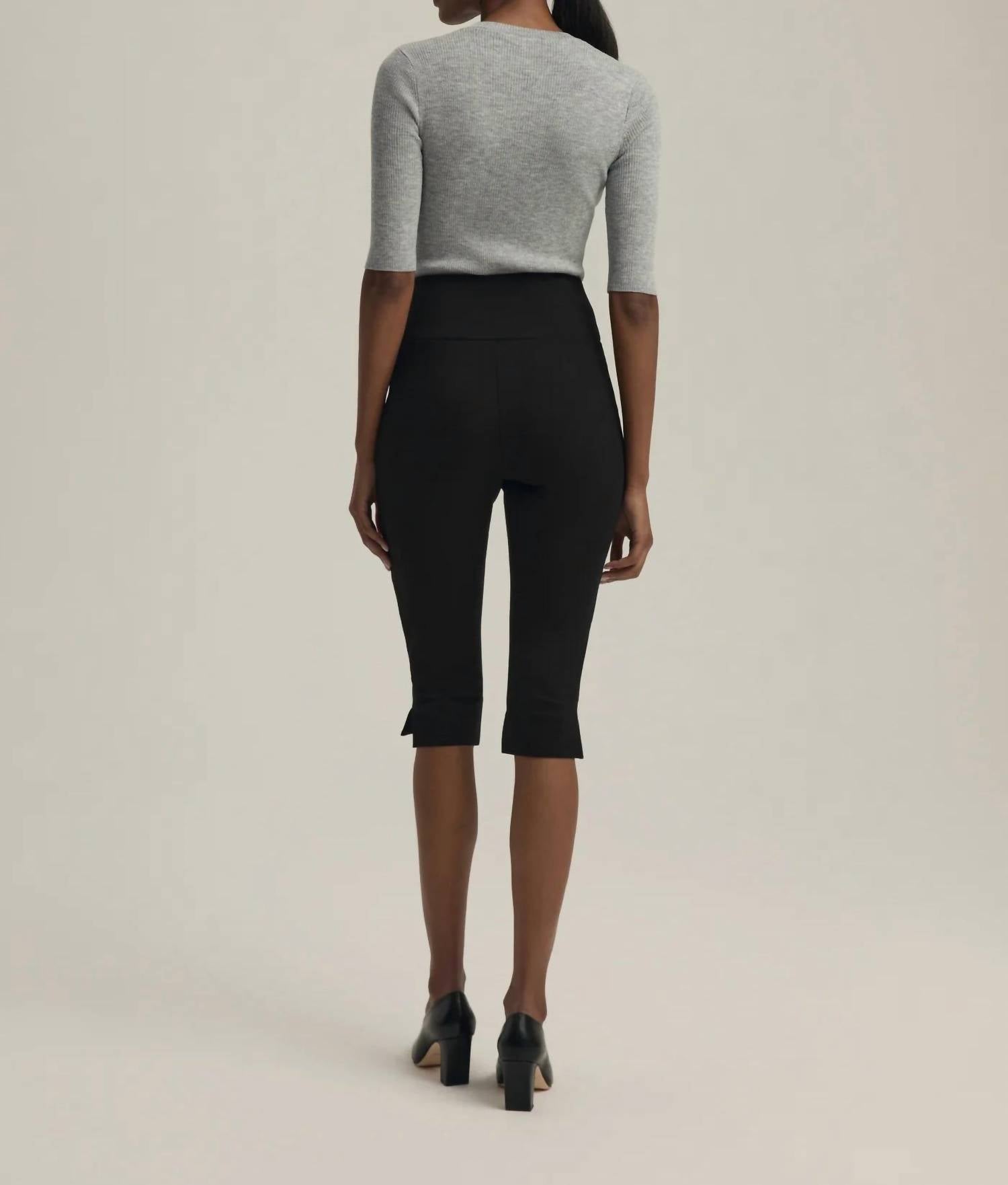 Favorite Daughter - Carrie Capri Pant - black - capris - clothing