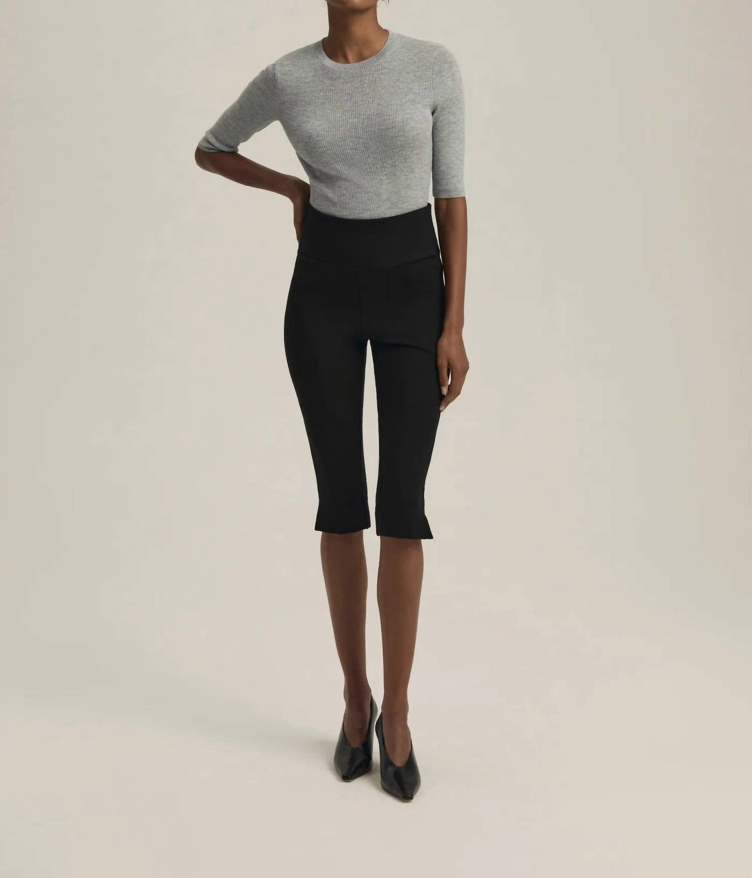 Favorite Daughter - Carrie Capri Pant - black - capris - clothing