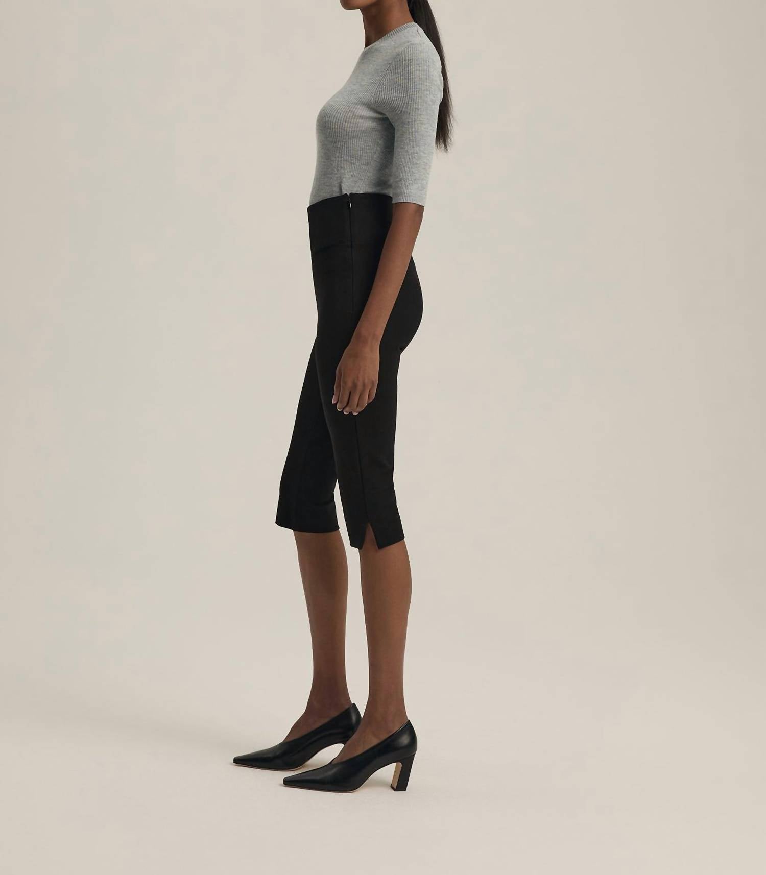 Favorite Daughter - Carrie Capri Pant - black - capris - clothing