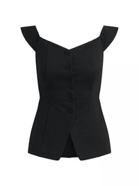 Favorite Daughter - One I Want Off Shoulder Top - black - blouses - clothing