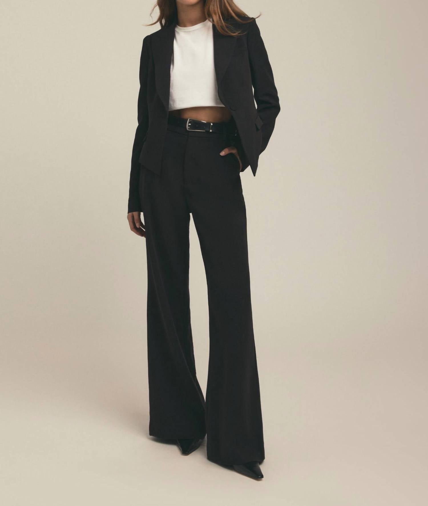 Favorite Daughter - Short Favorite Blazer - black - blazers - clothing