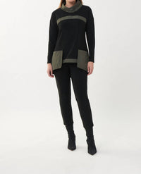 Joseph Ribkoff - Contrast Detail Top