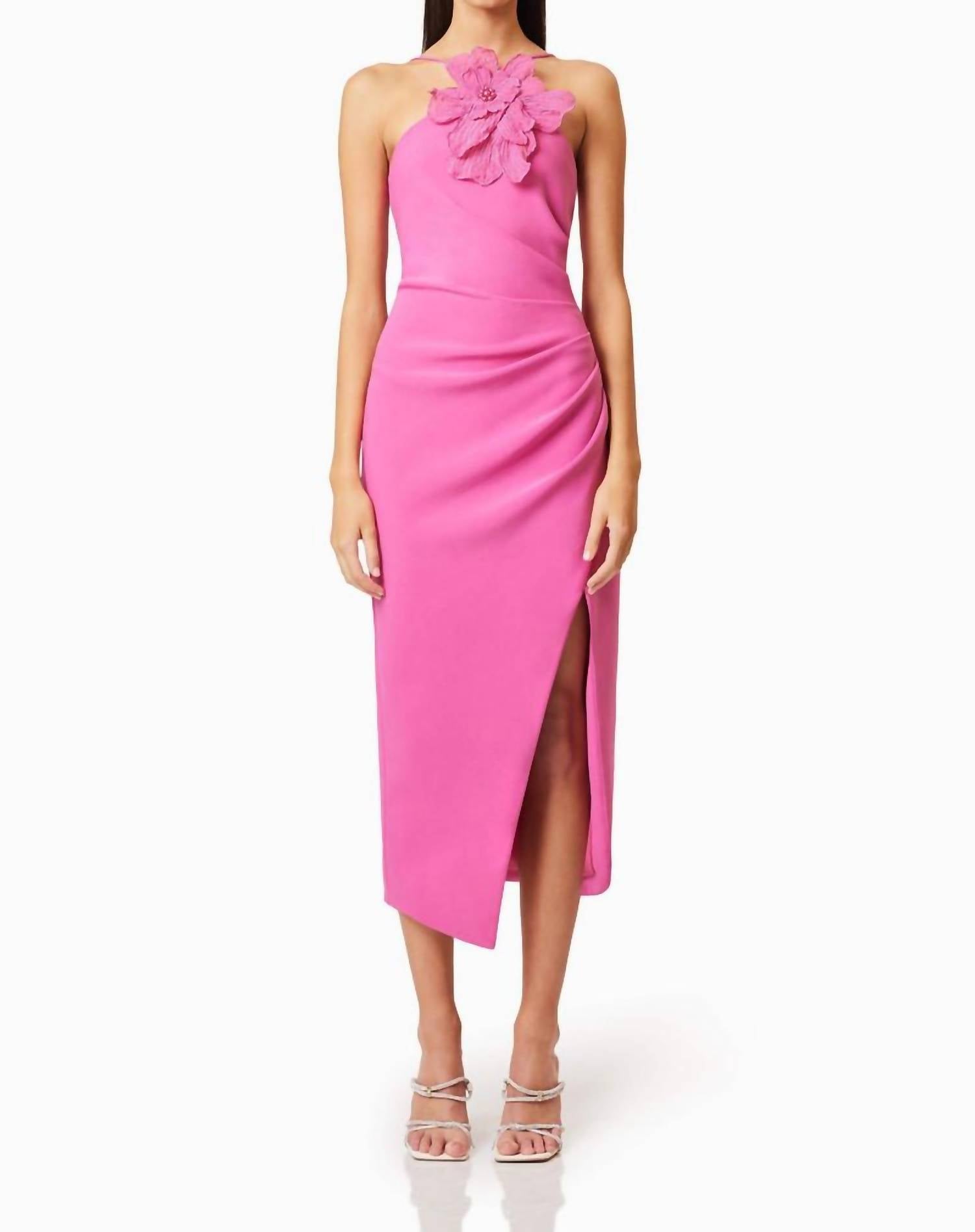 Elliatt - Janelle 3d Midi Dress