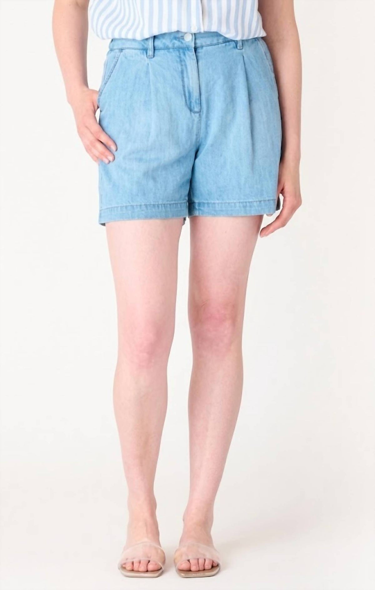 Dex - Denim Trouser Shorts