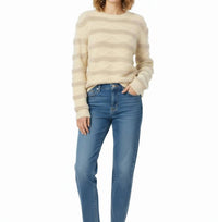 Fate By Lfd - Cowl Neck Chevron Knit Sweater
