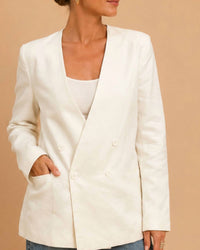 Enza Costa - Double Breasted Jacket