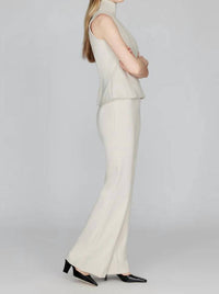 Mi Jong Lee - Back Zip Flare Pant
