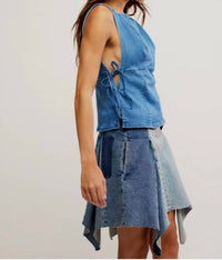 Free People - Not My Fault Sleeveless Corset Top
