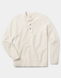 The Normal Brand - Coolmax Textured Henley Sweater
