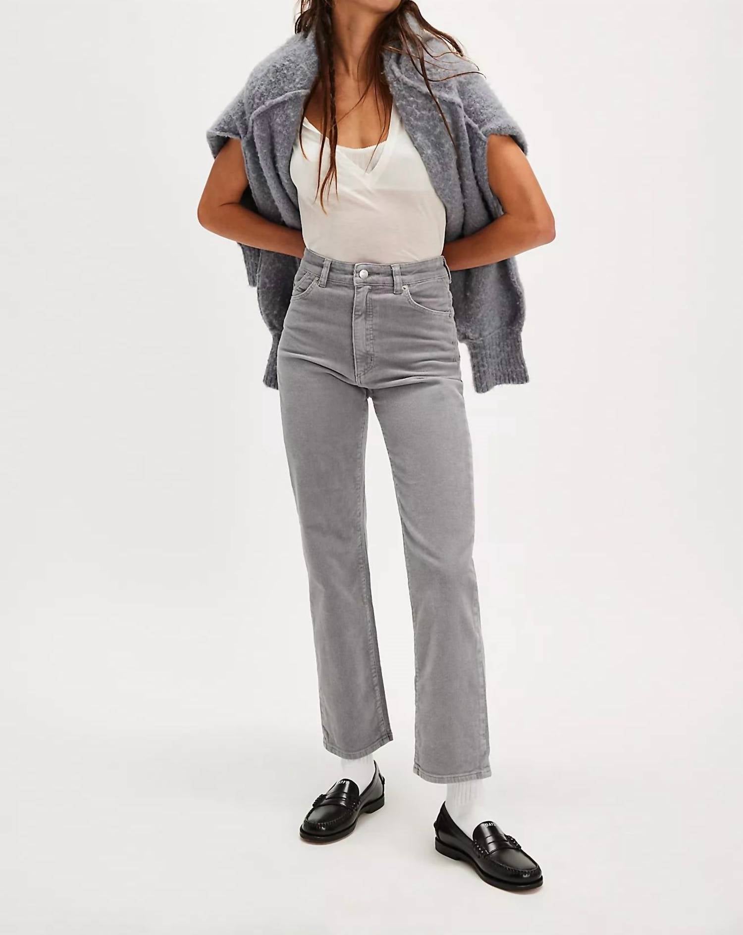 Rolla'S - Original High Rise Straight Cord Pants