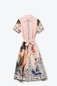 Q2 - Watercolor Print Maxi Dress