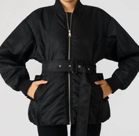 STEVE MADDEN Eryn Jacket in black - women's jacket