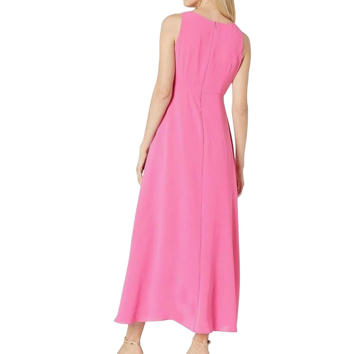 Adrianna Papell - Tonal Overlay Jumpsuit Midi Dress