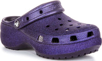 Crocs - WOMEN'S PLATFORM IRIDESCENT GLOW CLOG