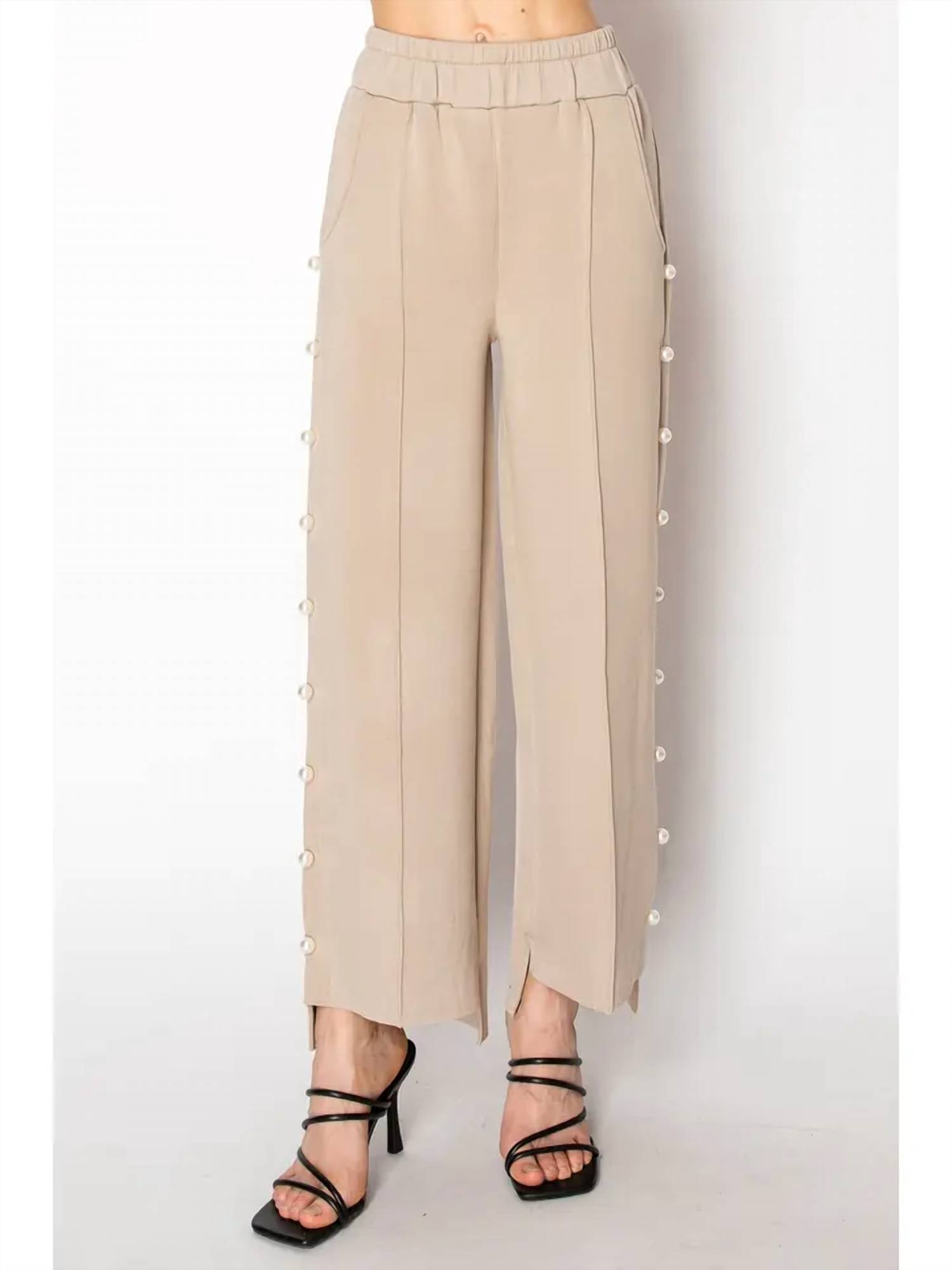 Joh - Farrah French Scuba Pearl Pants
