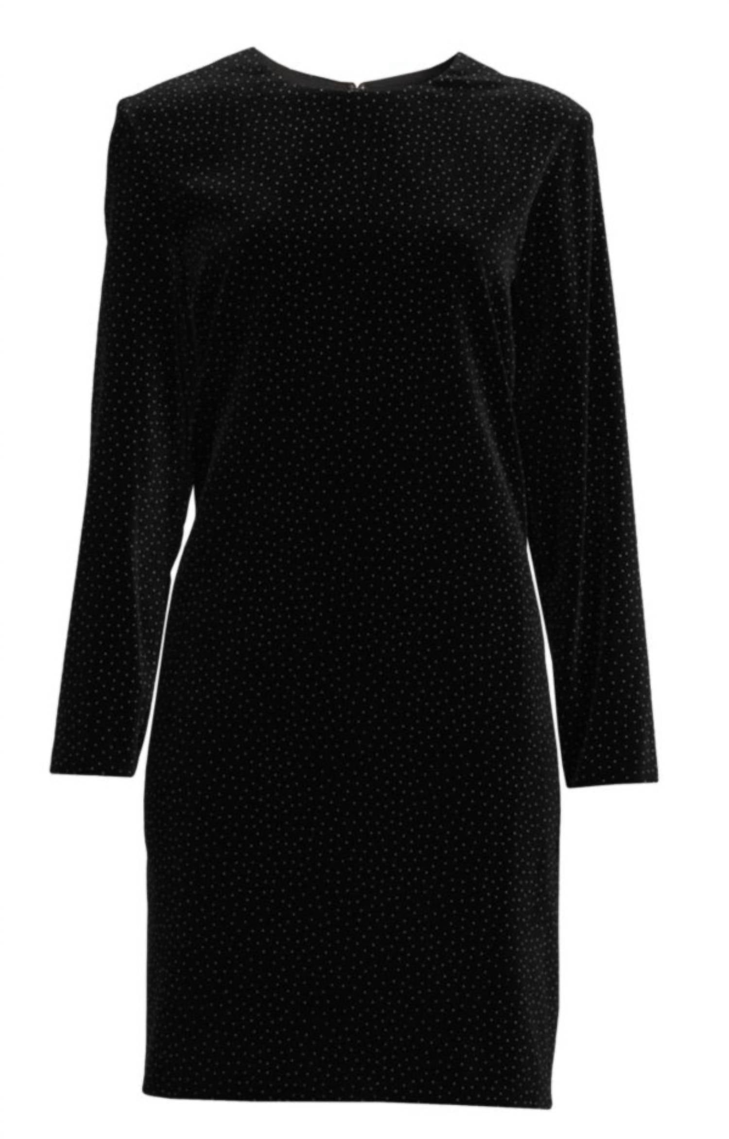 Theory - Wynter Studded Velvet Sheath Dress