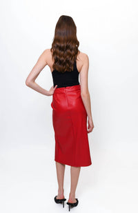 Hutch - Nelly Ruched Midi Skirt