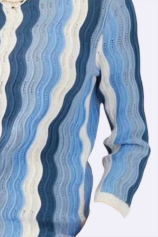 Fdj - Pointelle Wave Sweater