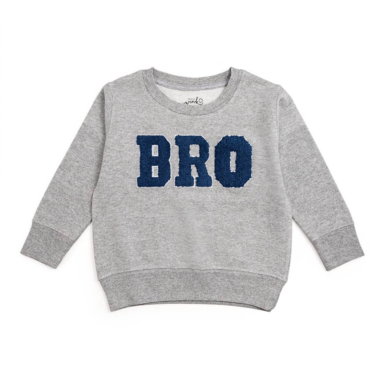 Sweet Wink - Kids Bro Patch Sweatshirt