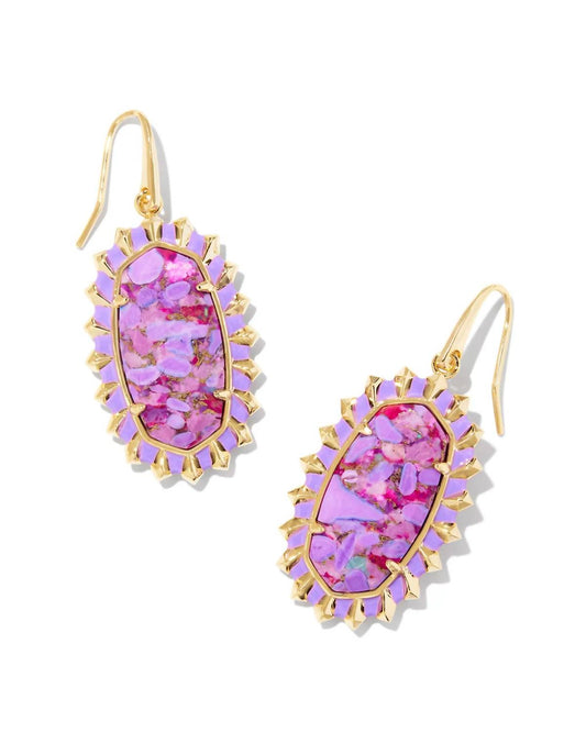 Kendra Scott - Women's Dani Color Burst Frame Earrings