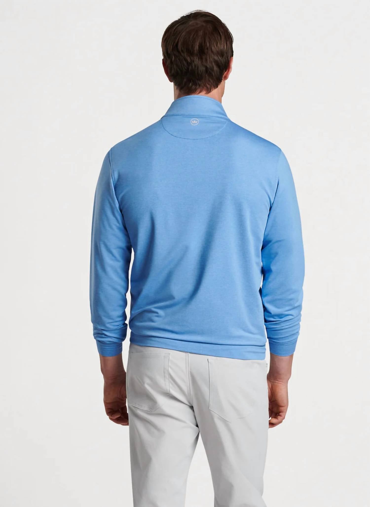 Peter Millar - Perth Melange Performance 1/4 Zip Sweater