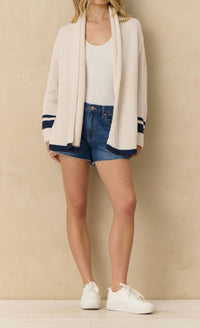 Vintage Havana - Anchor & Stripe Cardigan