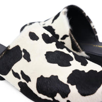 INTENTIONALLY BLANK Women's Touch Backless Mule in black moo - women's shoe - alternate view