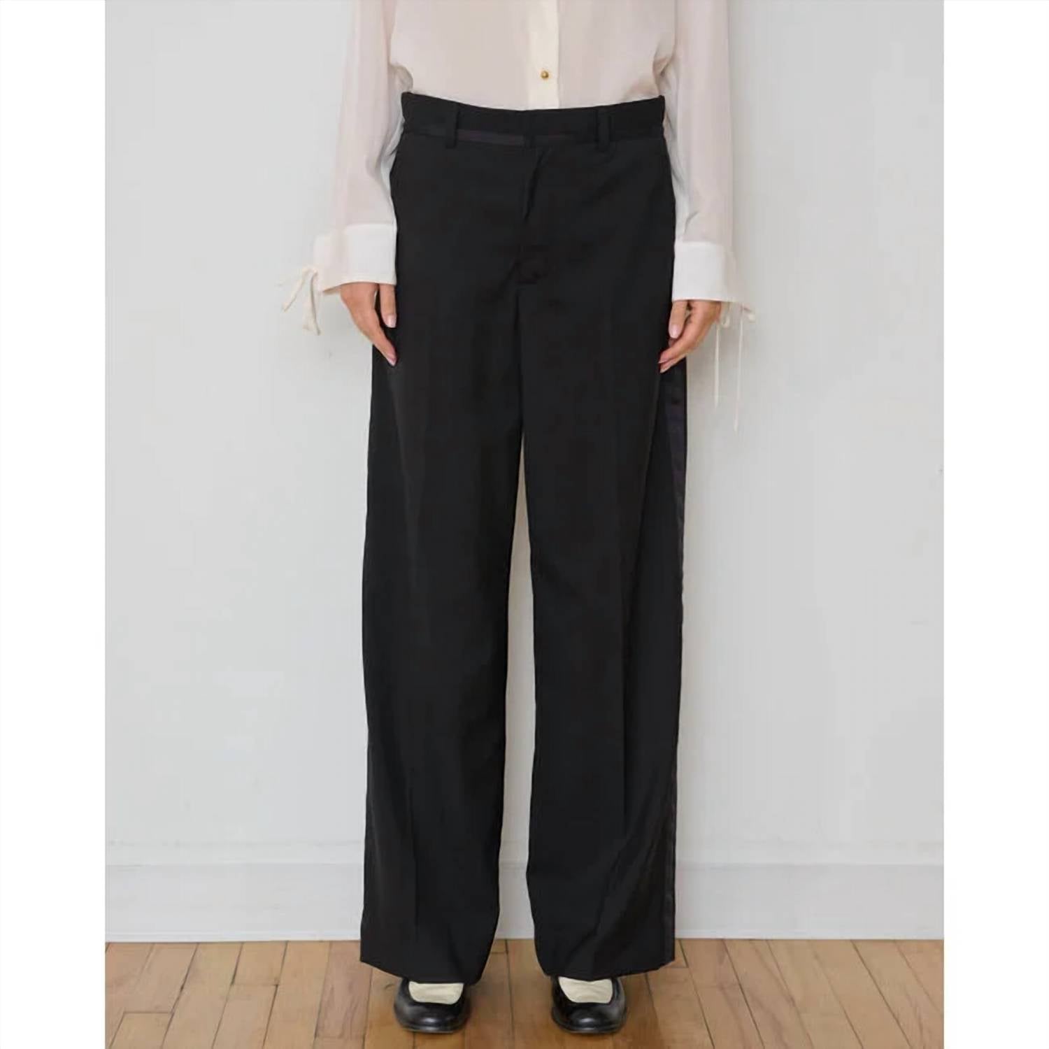 We-Ar4 - Tuxedo Trouser Pants