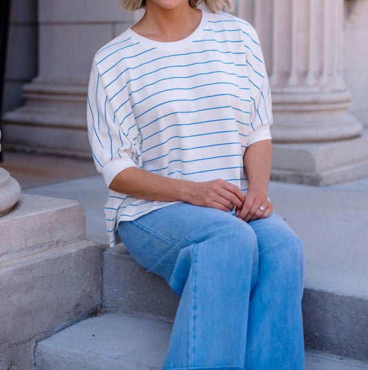 Wishlist - Taylor Striped Dolman Top