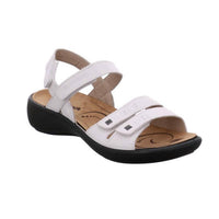 Romika USA Women's Ibiza 86 Leather Sandals in white - women's sandal