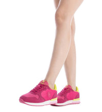 Xti Women's Lace Up Fashion Sneakers in fuschia - women's sneaker - view 5