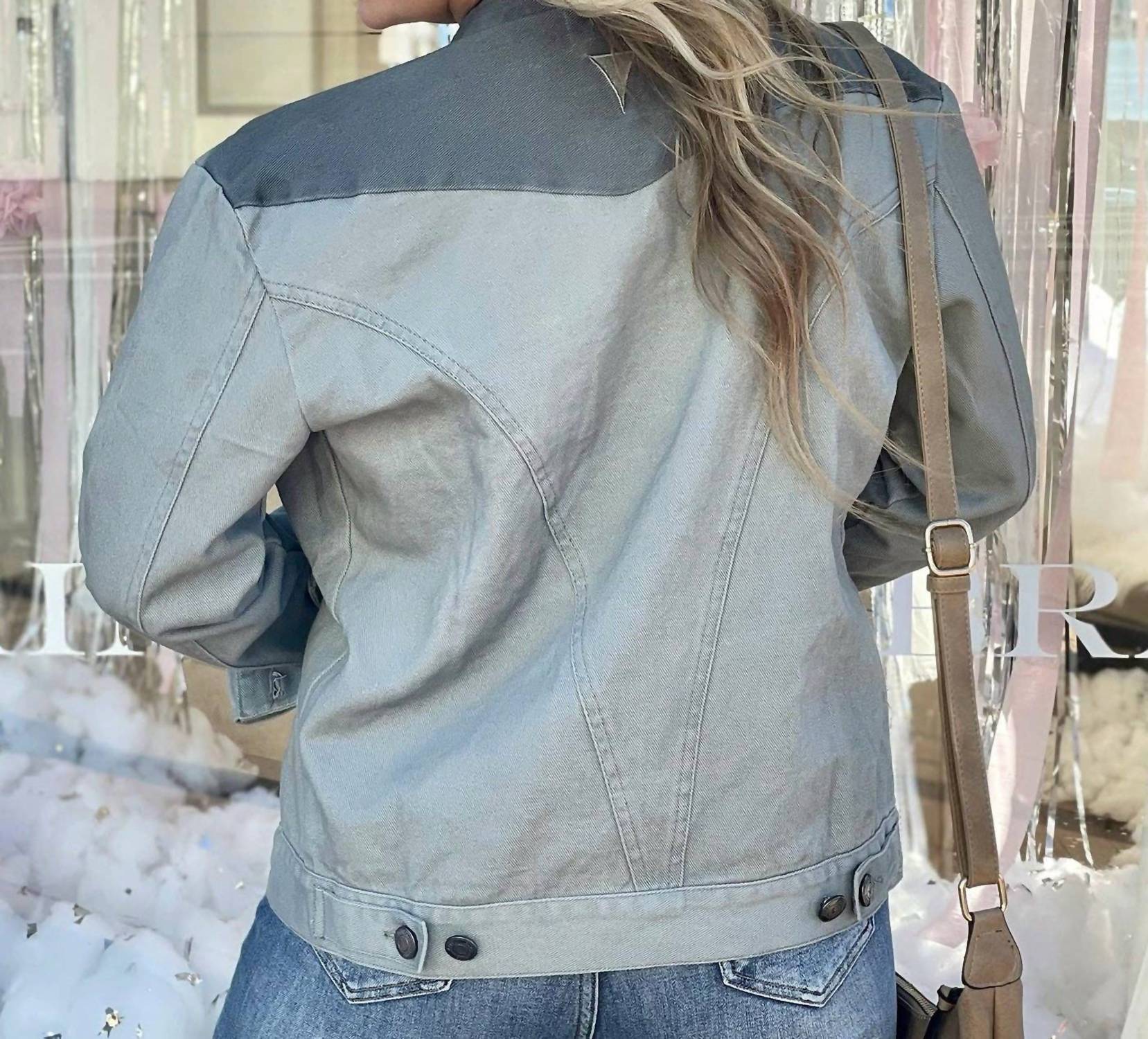 Spearpoint Apparel - Boyfriend Denim Jacket