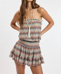 Sky To Moon - The Riviera Crochet Mini Dress