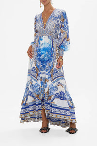 Camilla - Long Button Front Dress