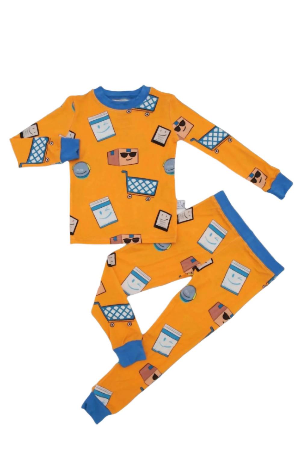 Ceddy & Ria - Kids A 2 Z Print Bamboo 2 Piece Loungewear